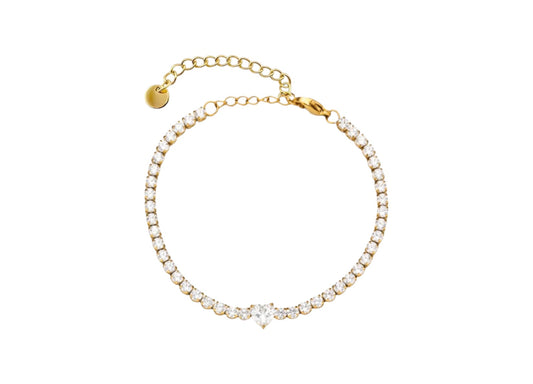 Liebe Tennis Armband
