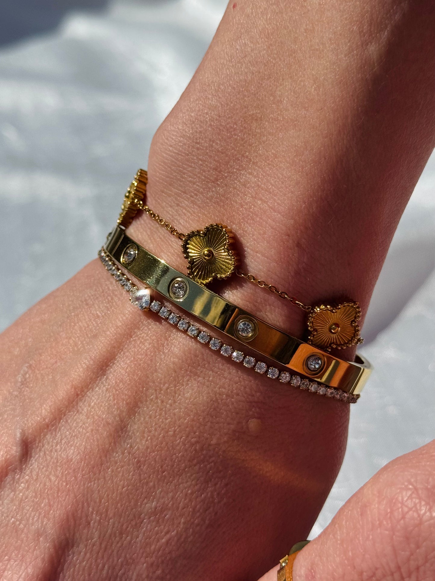 Liebe Tennis Armband